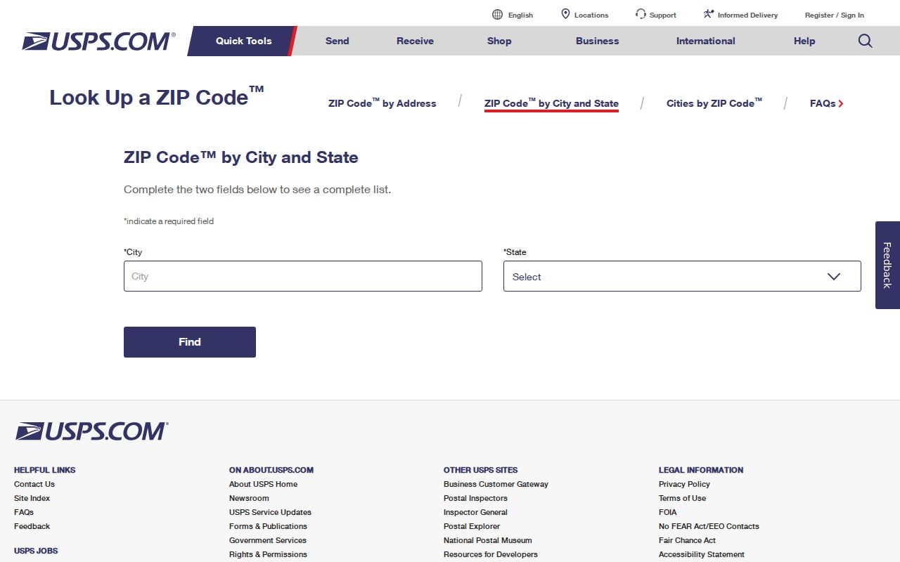 Salinas ZIP code directory USPS city and state lookup